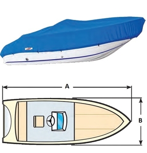 Pokrivalo za čoln dolžine 950 - 1000 cm modra