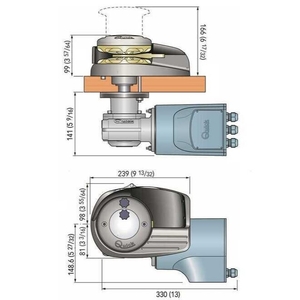 Sidrni vitel Quick Aleph 2, 700 W, za verigo 8 mm