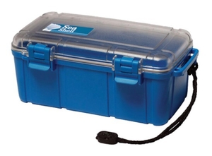 Vodotesna škatla Seashell 224x130xh88mm modra