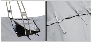 Cerada-pokrivalo za gumenjak 570-590cm z roll-barjem in konzolo