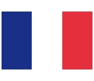 Zastava Francija, 40x60 cm