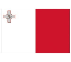 Zastava Malta, 40x60 cm