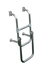 Pregibna inox lestev 3 stopničke Airbus, 74x25 cm