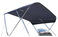 Bimini inox, 3 loki, moder, 215x200 cm