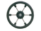 Volan, promjer 330 mm, inox, crni, 6 kraka