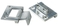 Inox tečaj (pant) 47,5x44 mm, 90 stopinjski, AISI 316