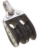 Premičen dvojni škripec, vrv 10mm, fi38mm