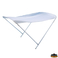 Bimini aluminij 2 loka bel 150x110 cm spoj z elastiko