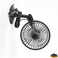 Stenski ventilator 12V zunanji premer 150 mm AKCIJA