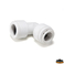 Koljenski priključak 12 mm, plastični, 90 stupnjeva