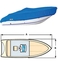 Pokrivalo za čoln dolžine 427 - 490 cm modra