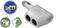 Razdelilni adapter z dvojnim USB vhodom, 12V