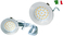 Notranja vgradna luč s 24 mikro LED, 12V, barva aluminija