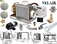 Klima uređaj UFLEX - VELAIR COMPACT 7 KIT KOMPLET