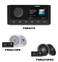 MS-RA210 Bluetooth radio + par zvočnikov Fusion XS-F65SPGW