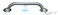 Ročaj INOX z vgrajeno LED razsvetljavo, 300mm