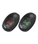 Seaflo LED navigacijska svjetla od ABS crne plastike, par