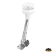 Svetilka na zložljivem drogu Gemini 360° bele barve višina 230 mm