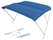 Bimini aluminij, moder, 3 loki, 150x180cm mod."Rimini"