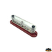 Busbar razdelilna letev 3xM10 - 10xM5 300A, rdeča