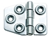 Inox tečaj (pant) 56x45 mm, AISI 316 