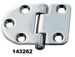 Inox tečaj (pant) 40x30 mm, tečaj na spodnji strani