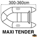 Pokrivalo za čoln Covy Lux velikost XL 580-650 cm