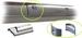 Spoj inox za inox profil 52x20mm