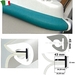 Bočni profil PVC 45 mm, siv