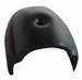 Črn terminal 40mm za profil HN 34x18mm