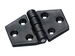 Plastičen heksagonalen tečaj (pant) za privijačenje, 63x40 mm