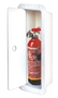 Stenska vgradna niša-posoda z vrati za gasilni aparat, 1kg