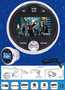 Stereo sistem MP4 Bluetooth H301, 3" TFT, IP66