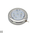 Inox stropna luč s 6 LED, 12V, Ø 110 mm