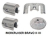 Komplet aluminijevih anod Mercruiser BRAVO II - III