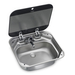 Vgradno inox korito 420x370 mm Dometic s pokrovom
