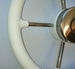 Pet kraki volan, 325 mm, bel in inox, UV odporen
